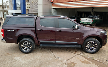 Capota de fibra-Vidros laterais fixos